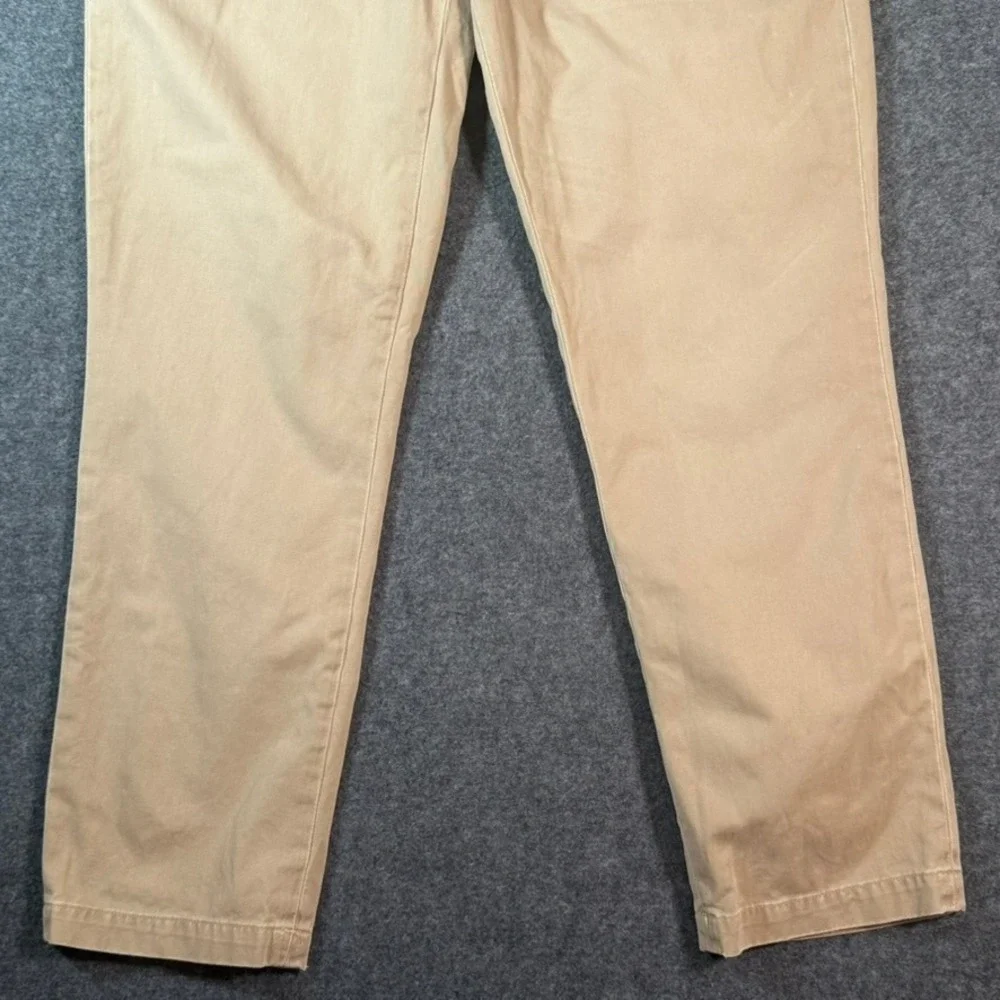 VTG Polo Ralph Lauren Men's Slim GI Fit Chino Pants Tan Size 38x30‎ Comfy Office